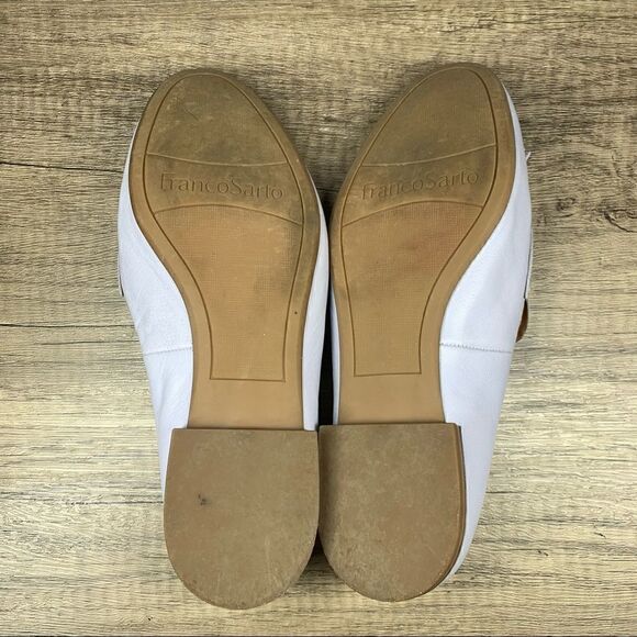 Franco Sarto~Womens~Loafer~Periwinkle Leather loafers~Size 7M - Picture 7 of 8